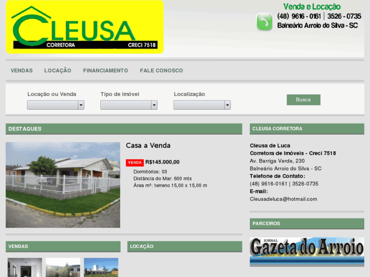 www.cleusacorretora.com