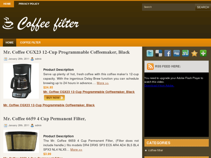 www.coffeefilter.org