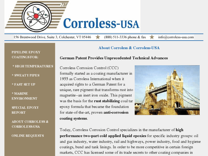 www.corroless-usa.com