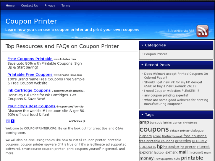 www.couponprinter.org