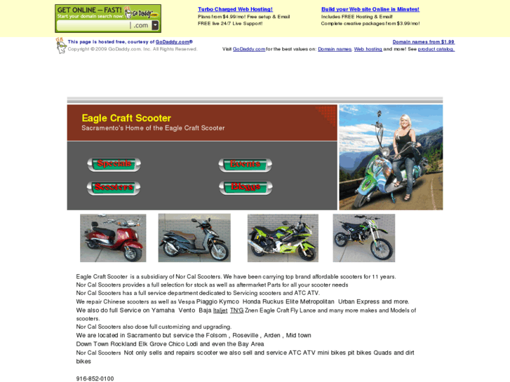 www.eaglecraftscooters.com