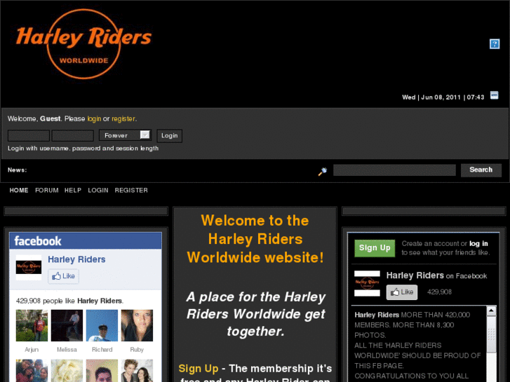 www.harleyridersworldwide.com