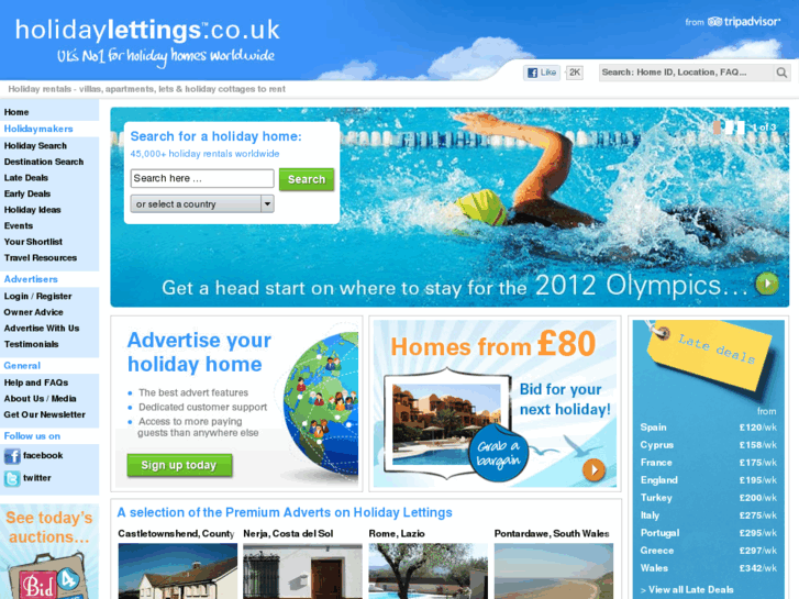 www.holidaylettings.co.uk