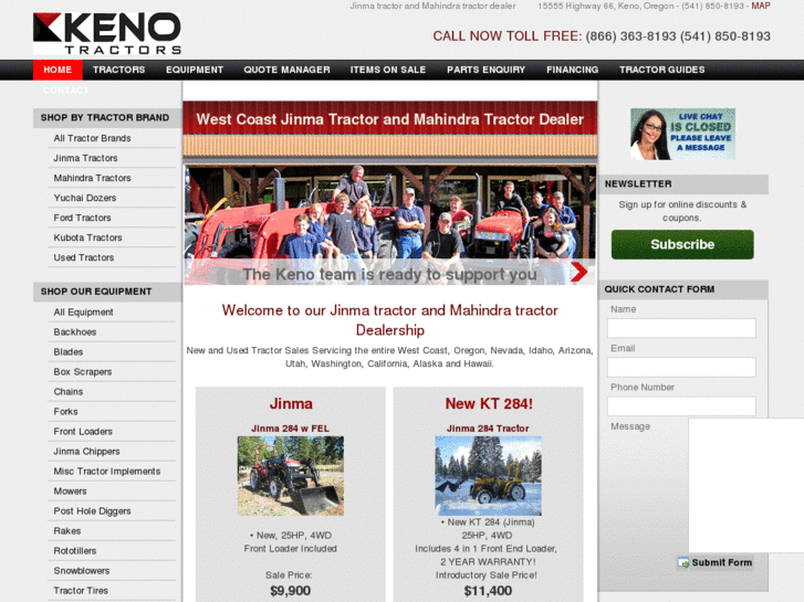 www.kenotractor.com