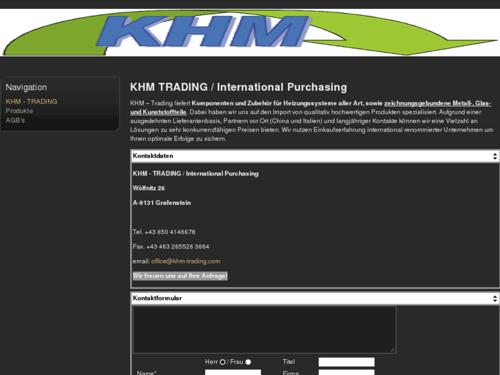 www.khm-trading.com