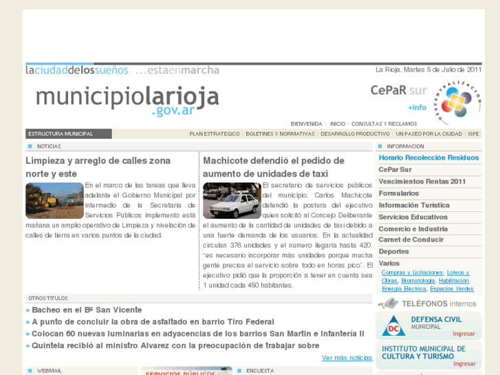www.municipiolarioja.gov.ar