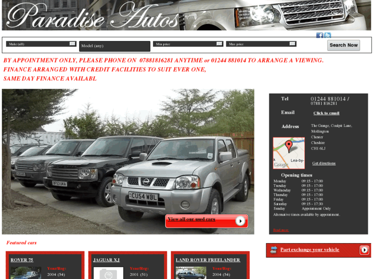 www.paradiseautos.co.uk