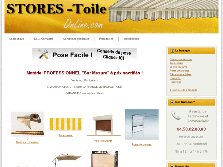 www.stores-toile-online.com