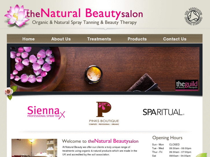 www.thenaturalbeautysalon.com