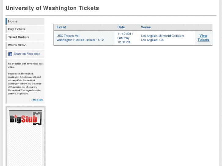 www.universityofwashingtontickets.com