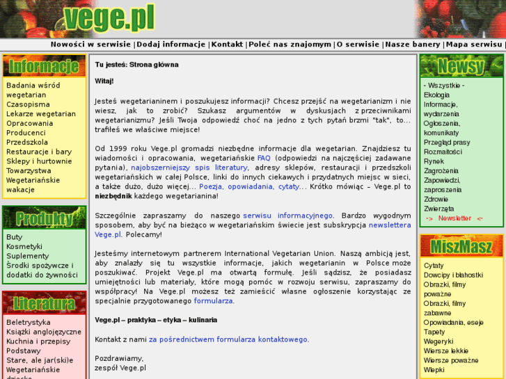 www.vege.pl