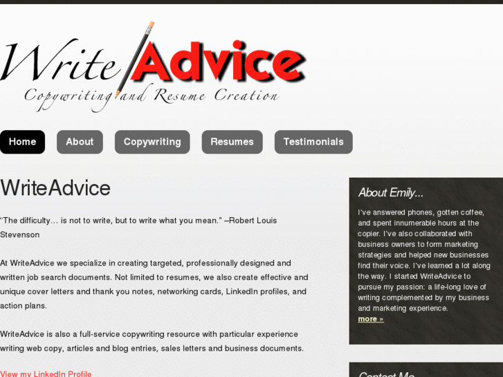 www.writeadvice.info