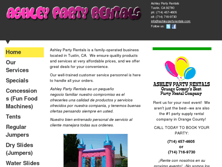 www.ashleypartyrentals.com