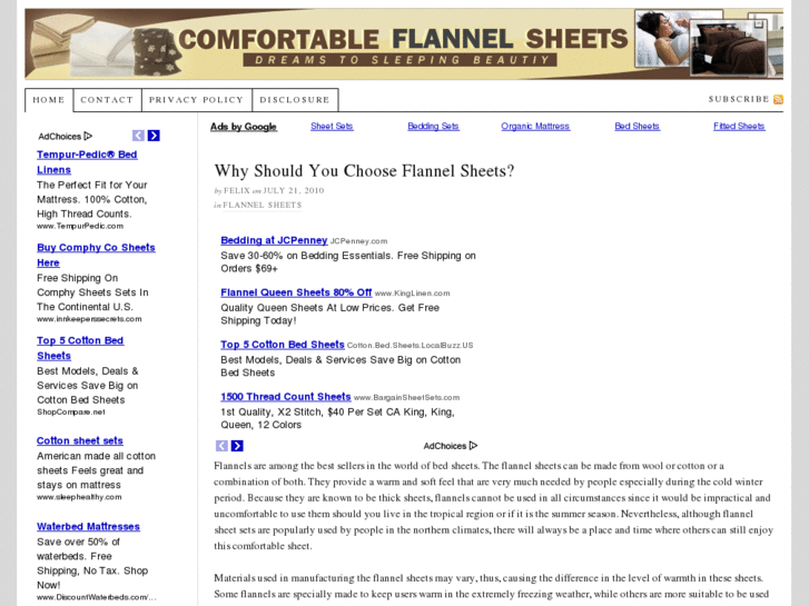 www.comfortableflannelsheets.com