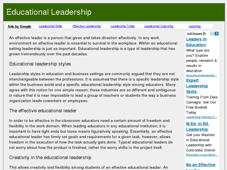 www.educationalleadership.net