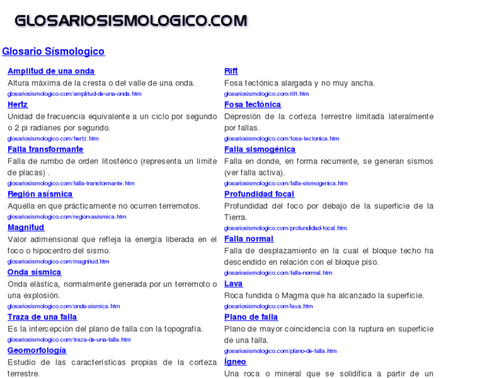 www.glosariosismologico.com