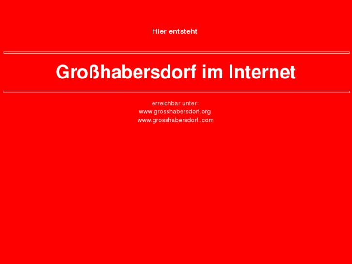 www.grosshabersdorf.org