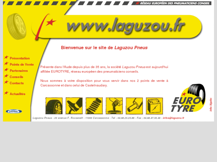 www.laguzou-pneus.com