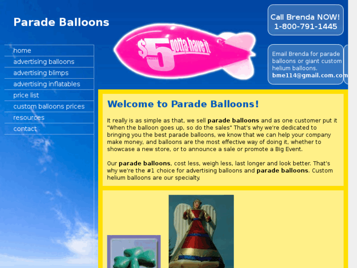 www.paradeballoons.com