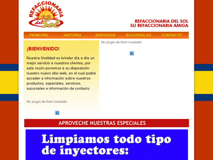 www.refaccionariadelsol.com