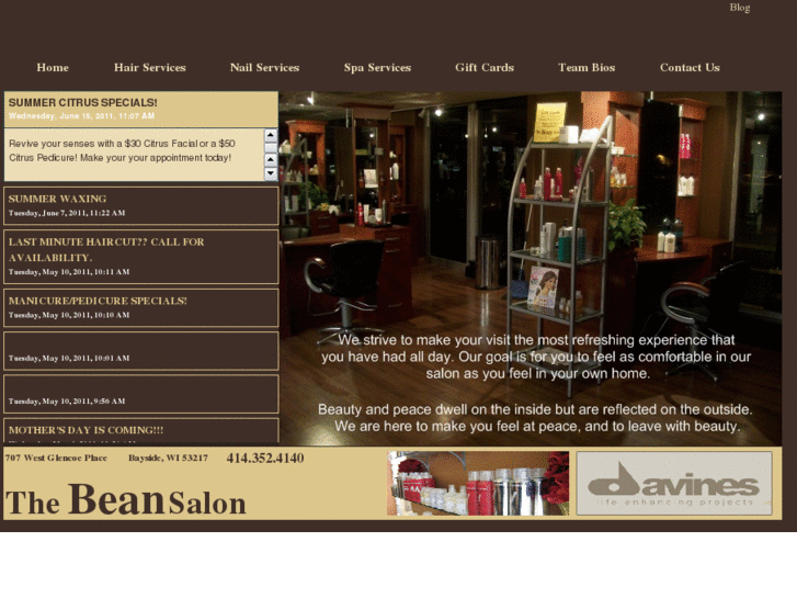 www.thebeansalon.com