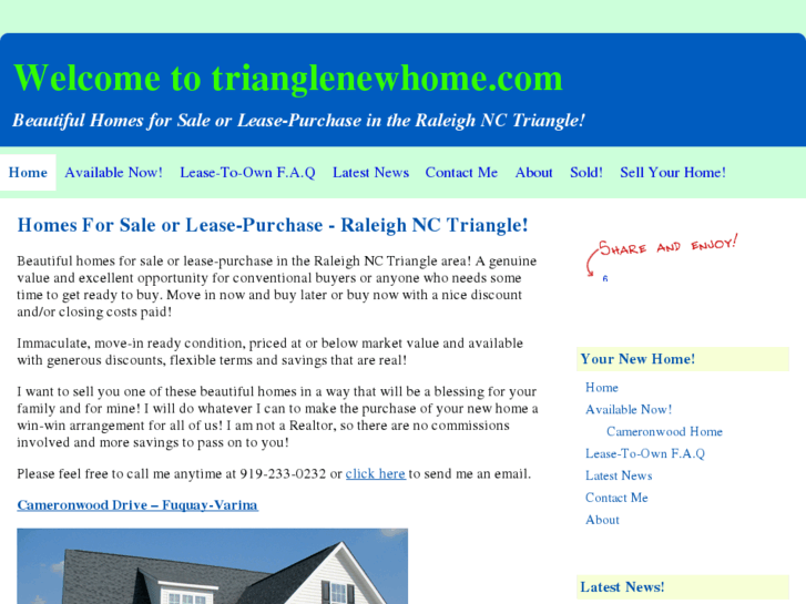 www.trianglenewhome.com