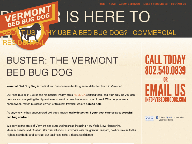 www.vtbedbugdog.com