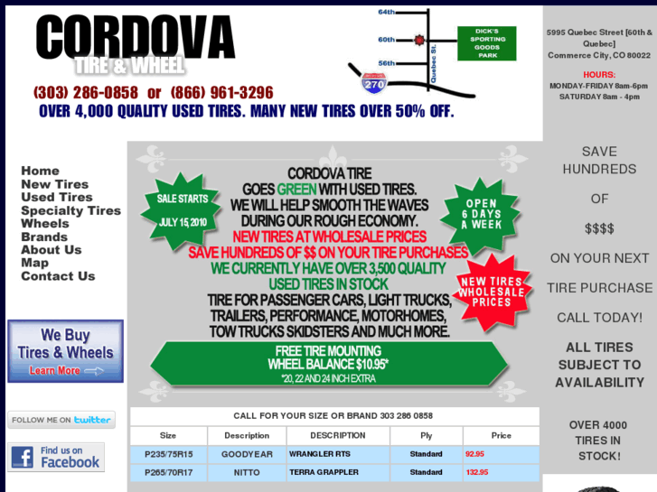 www.cordovatires.com