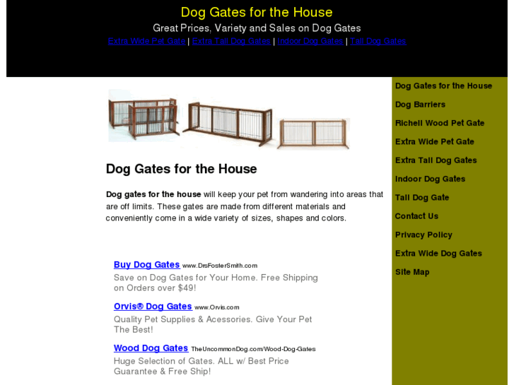 www.doggatesforthehouse.com