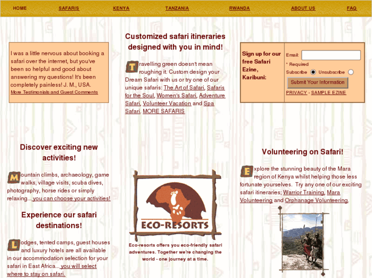 www.eco-resorts.com