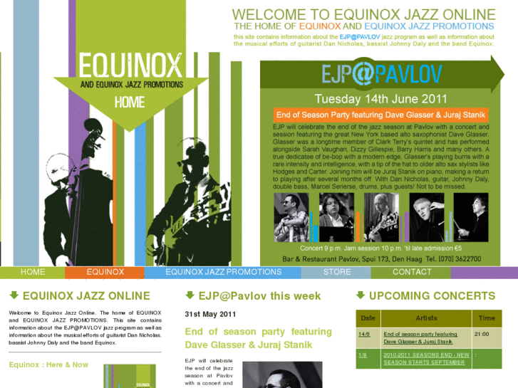 www.equinoxjazzonline.com