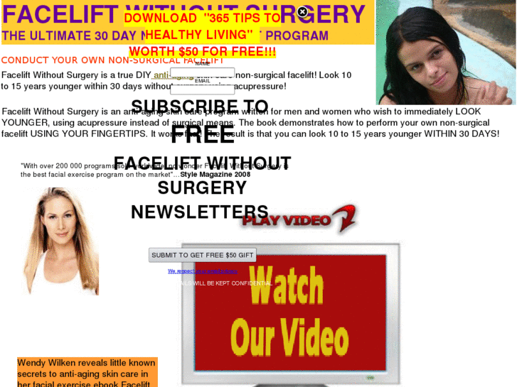 www.faceliftswithoutsurgery.com