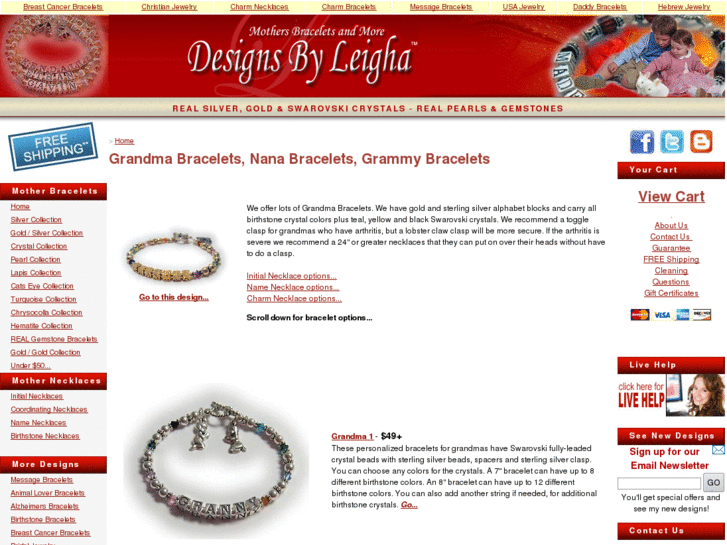 www.grandparentbracelet.com