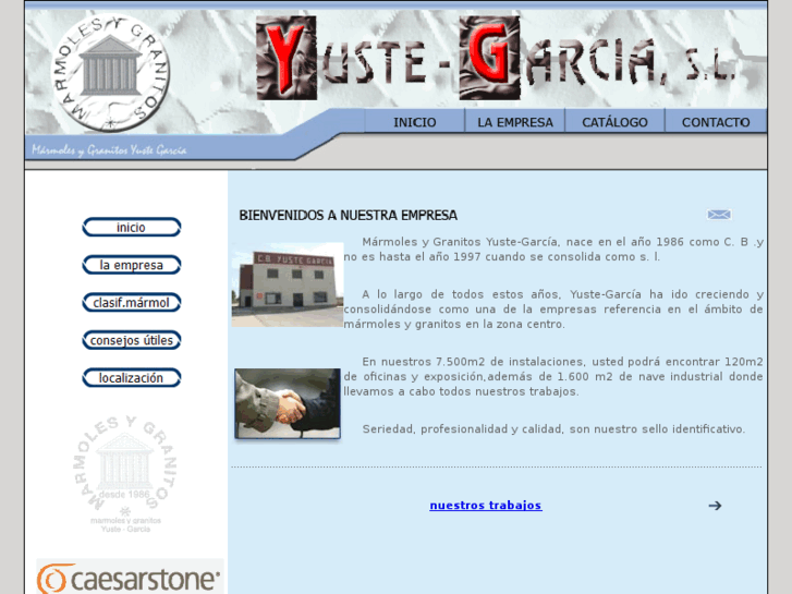 www.granitosymarmoles.es