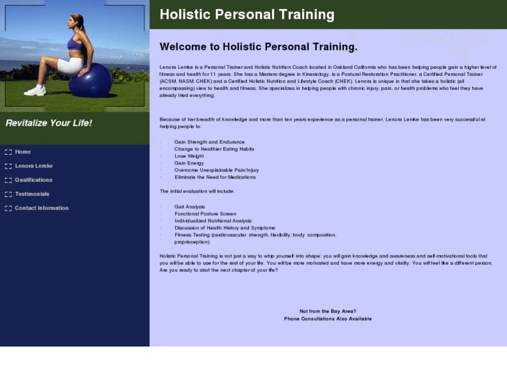www.holisticpersonaltraining.net