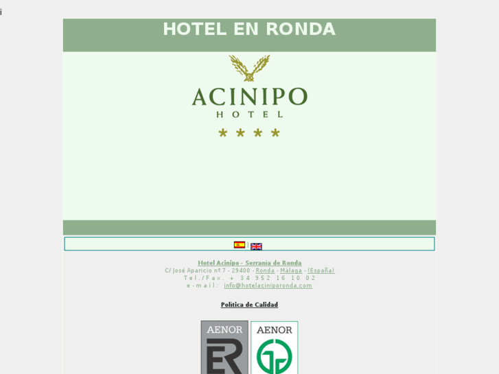 www.hotelaciniporonda.com