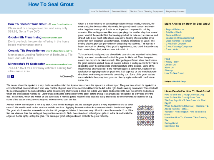 www.howtosealgrout.net