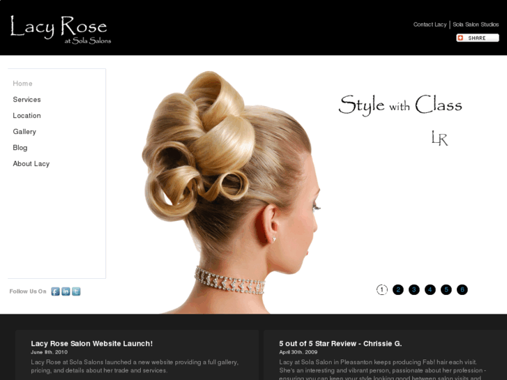 www.lacyrosesalon.com