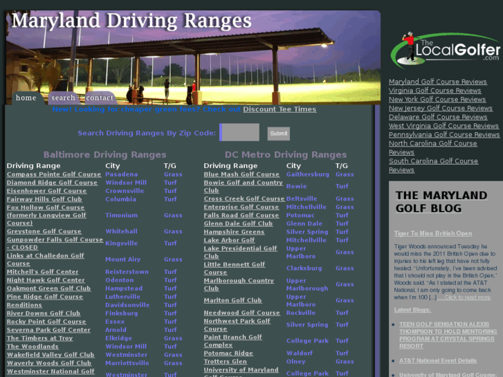 www.marylanddrivingranges.com