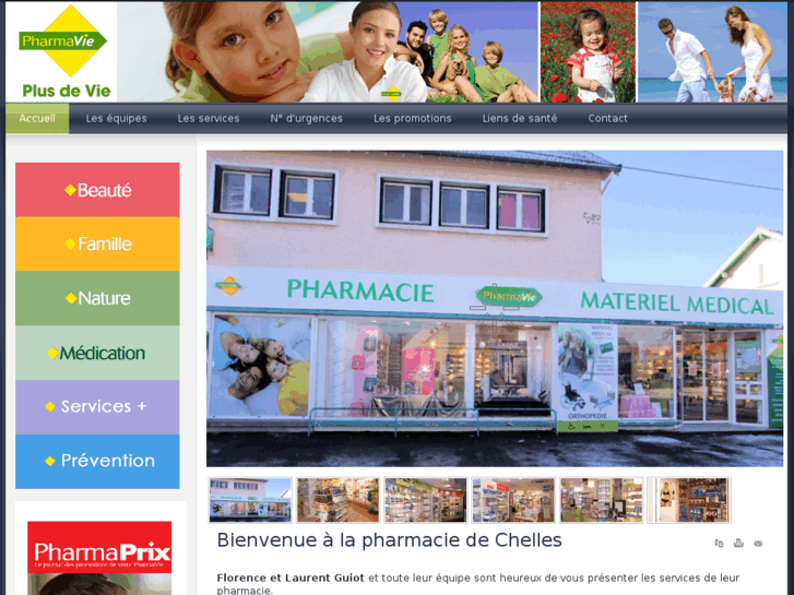 www.pharmaciechelles.com