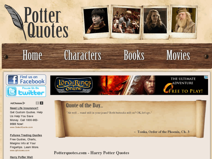 www.potterquotes.com