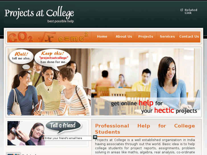 www.projectsatcollege.com