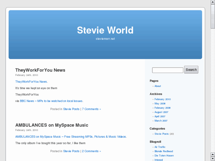 www.steviemarr.net