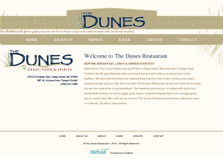 www.thedunesrestaurant.com