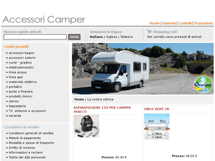 www.accessori-camper.it