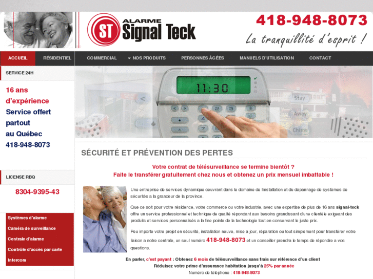 www.alarmesignalteckquebec.com