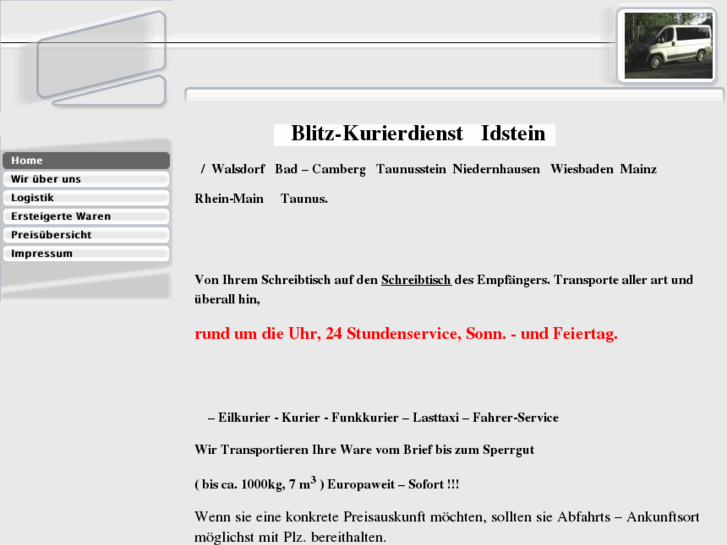 www.blitz-kurierdienst.com