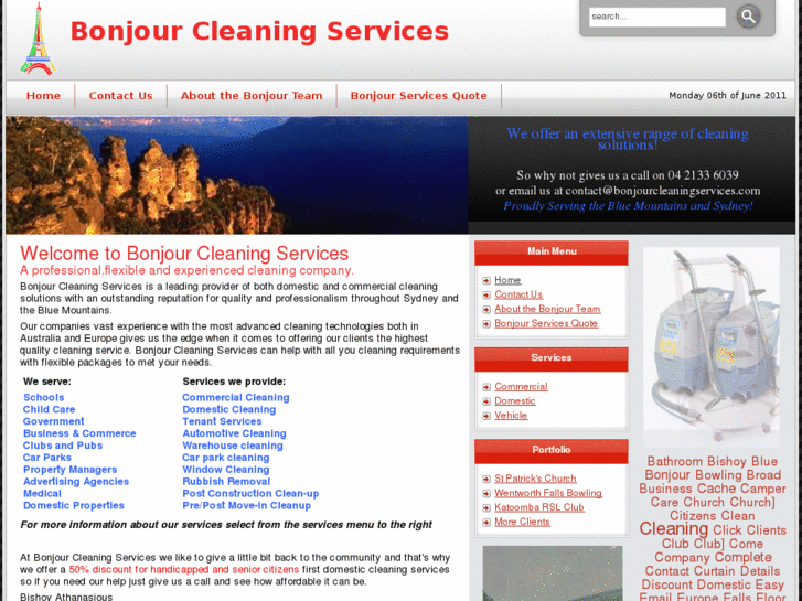 www.bonjourcleaningservices.com