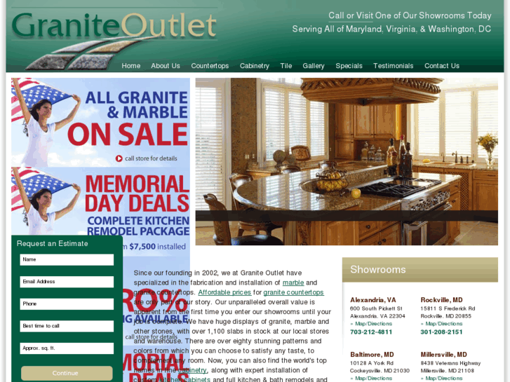 www.cabinetandgraniteforless.com