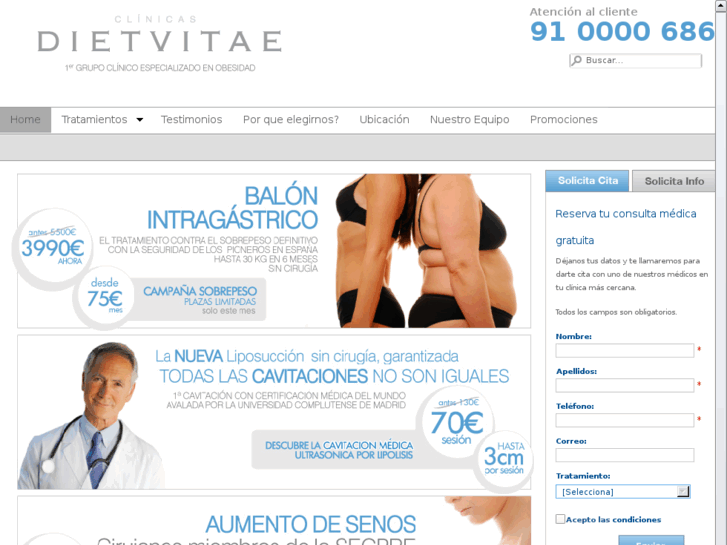 www.clinicasdietvitae.com